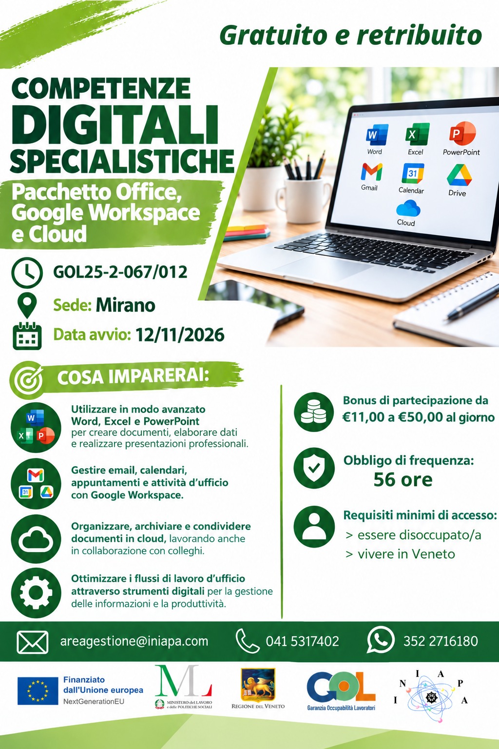 Prossimi Corsi